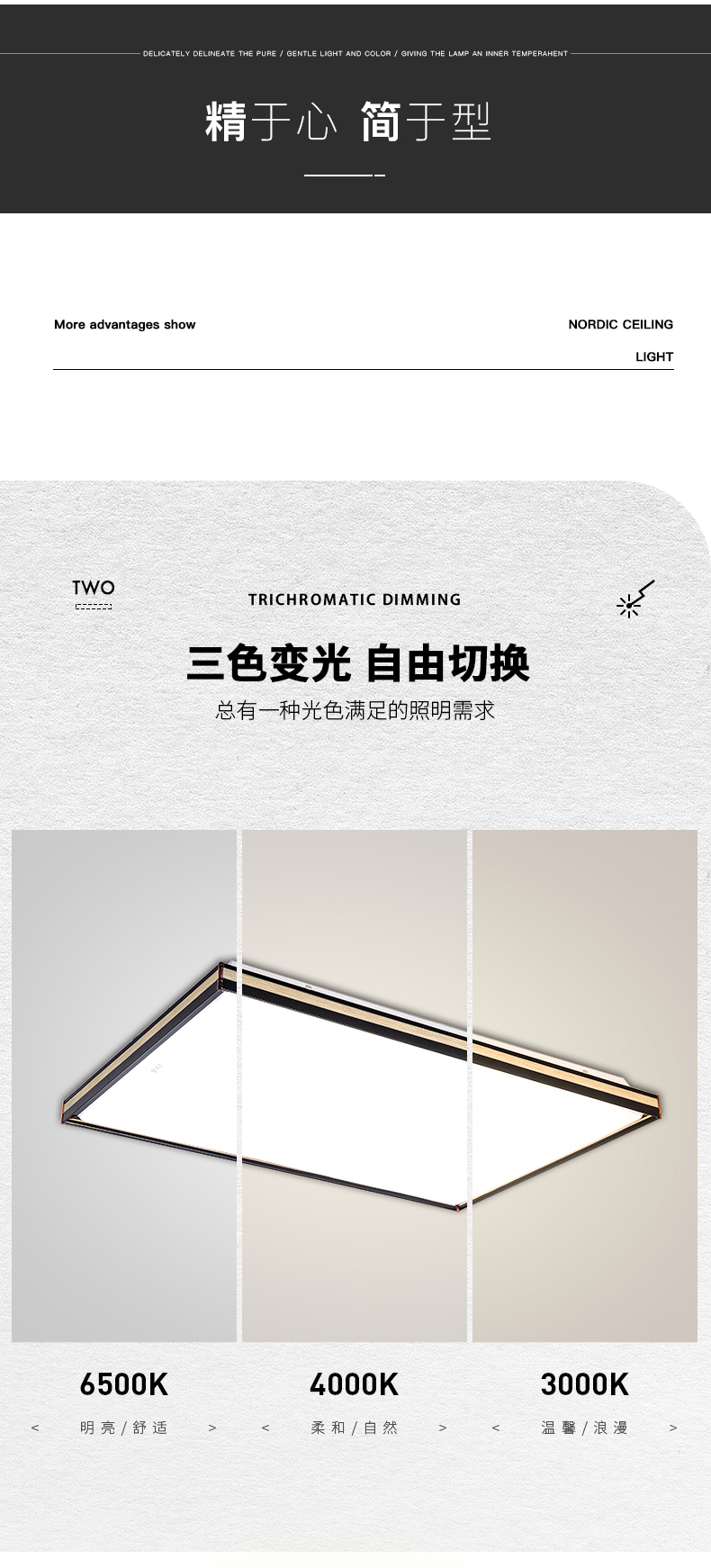 清弦系列I代平板灯(天猫智能)